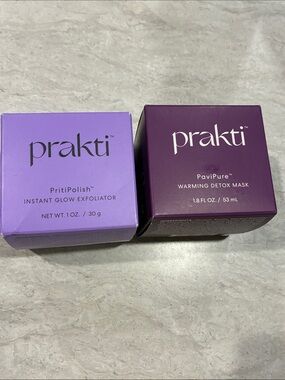 Prakti PritiPolish Instant Glow Exfoliator - Purple